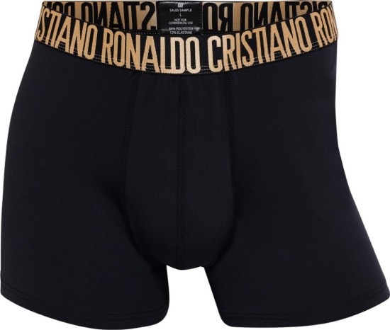 CR7 Ανδρικά Boxer 5 Τεμάχια Μαύρα -2 Λύκρα, 3 Βαμβακερά- 2900