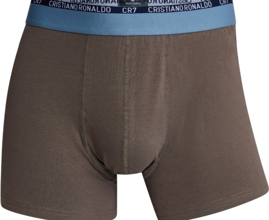 CR7 Ανδρικά Boxer 5 Τεμάχια Μαύρο- Μπλε- Γκρι- Μπεζ- Καφέ  8123