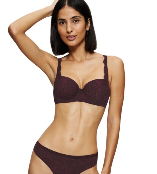 Triumph Amourette Charm T WHP02 Σουτιέν Μπορντό