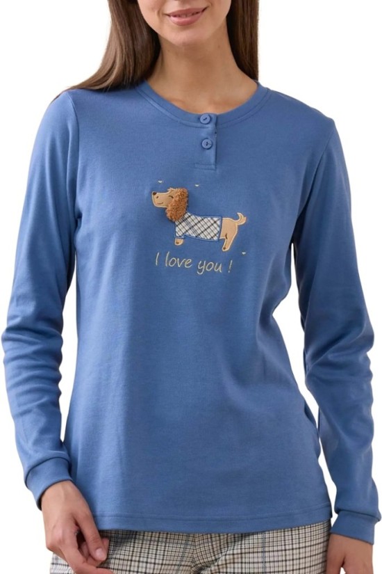 Noidinotte Γυναικεία Χειμερινή Πιτζάμα Ραφ FA9253 Noidinotte Γυναικεία Χειμερινή Πιτζάμα Ραφ FA9253