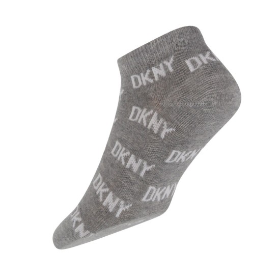 DKNY Γυναικείες Κάλτσες 3 Ζευγάρια Μαύρες - Γκρι - Λευκές 0324