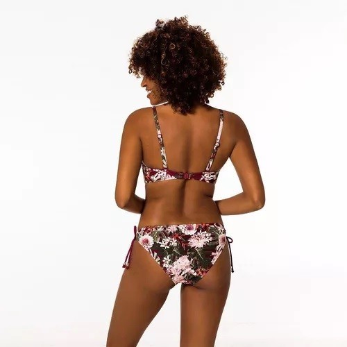 Dorina El Nido Slip Dark Red Floral