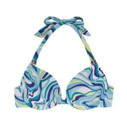 Dorina Delmonico Super Push Up Bikini Top Μπλε