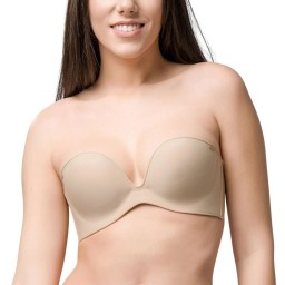 Luna Miracle One Molded Strapless Μπεζ 1810
