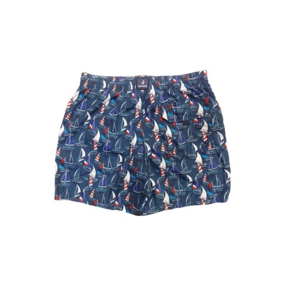 Navygare Βερμούδα Short 098381 Μπλε με σχέδιο