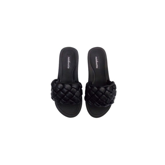 Noidinotte Γυναικείες Καλοκαιρινές Παντόφλες Μαύρες PF2443