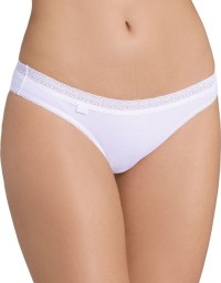 Sloggi Evernew Lace Γυναικείο Mini Slip Άσπρο