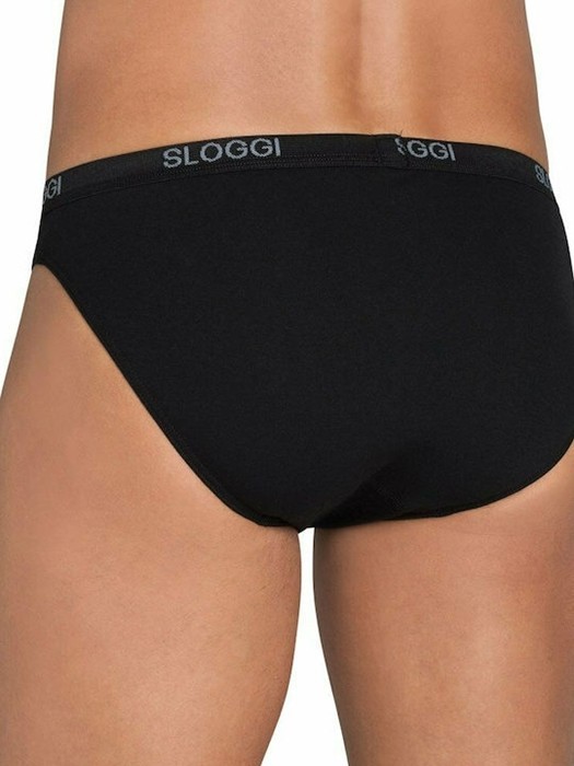 Sloggi Basic Mini Ανδρικό Slip Μαύρο