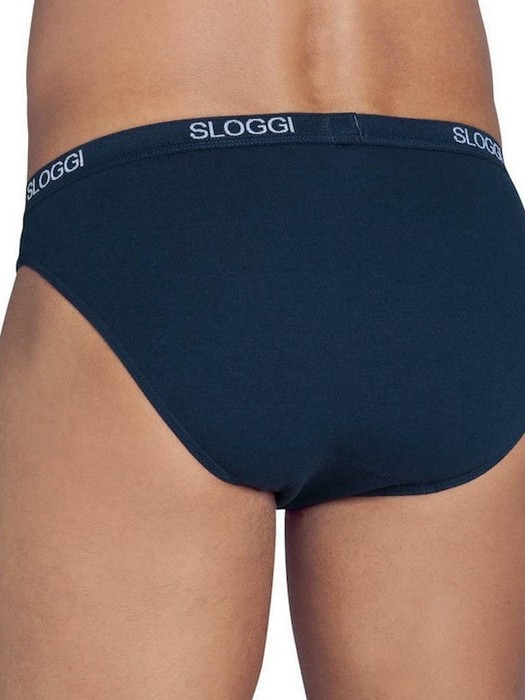 Sloggi Basic Mini Ανδρικό Slip Μπλε