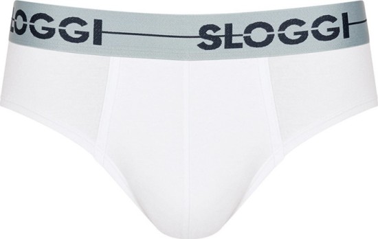 Sloggi Go H Mini Ανδρικά Slip 2 Τεμάχια Άσπρα