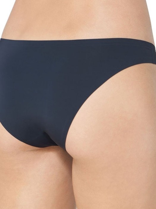 Sloggi Zero Feel One Tanga Slip 2Pack Μαύρα -Χωρίς Ραφές-