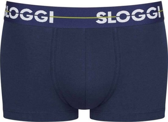 Sloggi Men Go Holiday Hipster 2Pack Μπλε-Λευκό