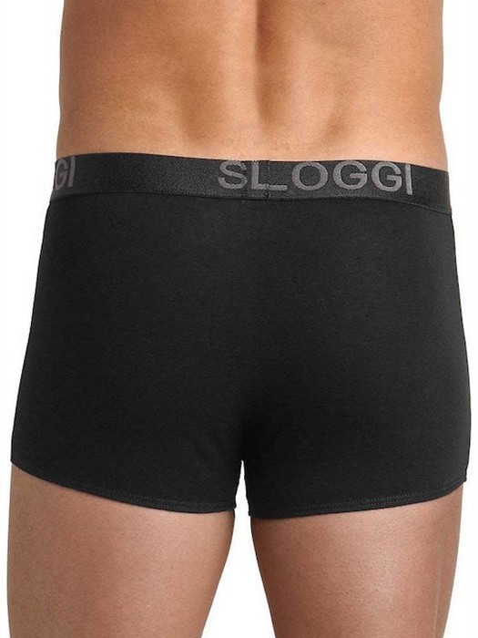 Sloggi Ανδρικά Boxer Avenue Hipster 2 Τεμάχια Μαύρα