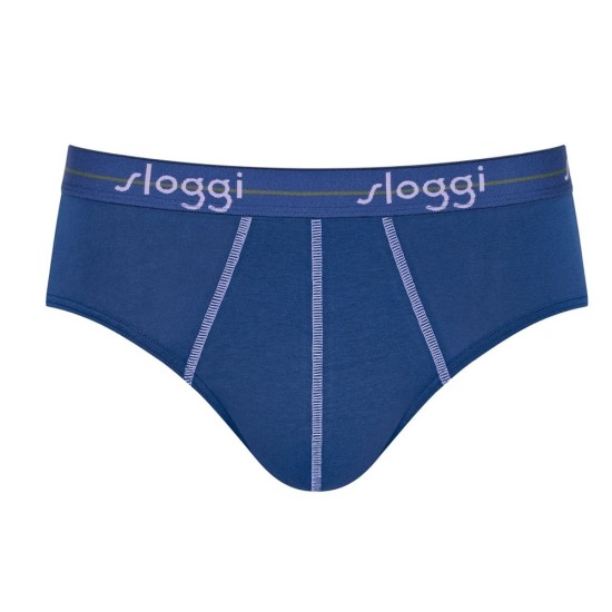 Sloggi men Start Midi Slip 2 Τεμάχια Μπλε-Λιλά