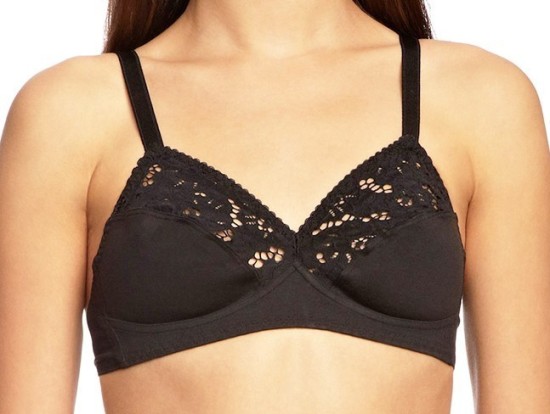 Triumph Σουτιέν Cotton Lace Comfort N Black