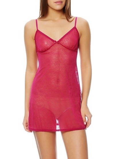 Triumph Charming Chemise NDK 03 Bordeaux Νυχτικό