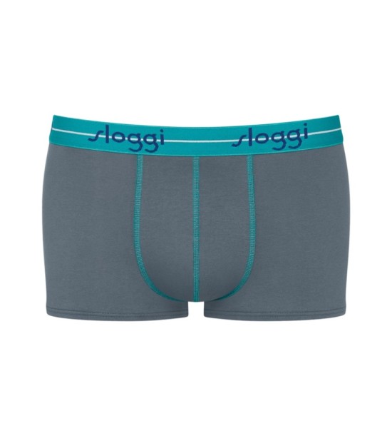 Sloggi men Start Hipster 2 Τεμάχια Γκρι - Τιρκουάζ