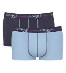Sloggi men Start Hipster 2 Τεμάχια Μωβ - Γαλάζιο