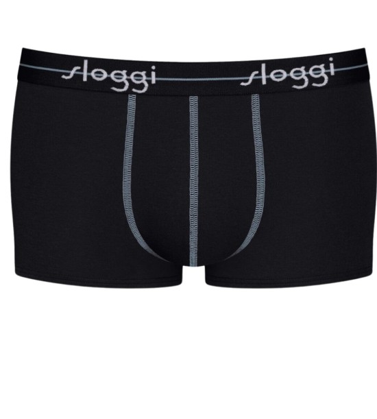 Sloggi men Start Hipster 2 Τεμάχια Μαύρα